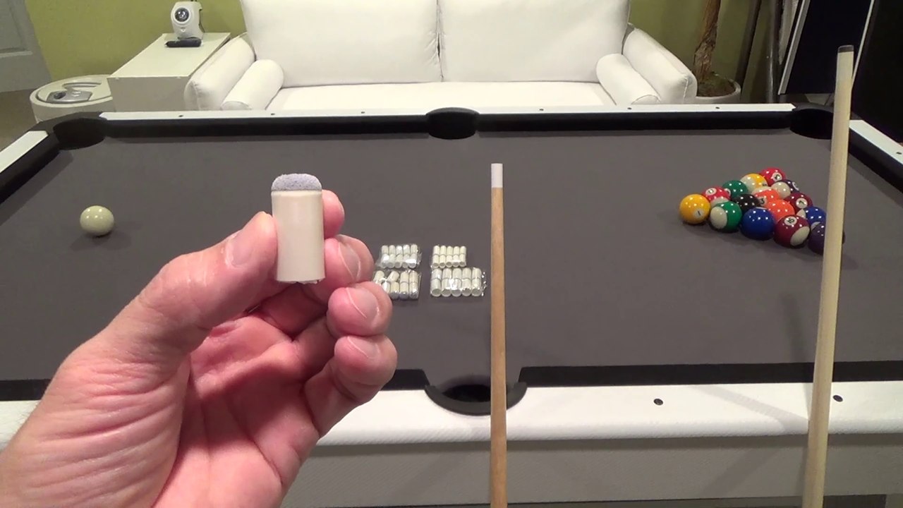 PENGXIAOMEI 40 PIECES SLIP ON POOL CUE TIPS REPLACEMENT BILLIARD CUE TIPS UNBOXING AND REVIEW