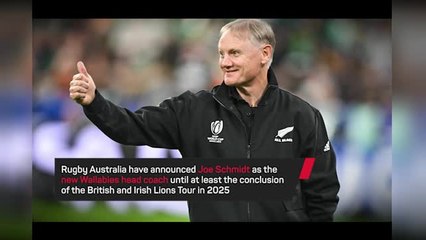 Breaking News - Joe Schmidt takes charge of Wallabies