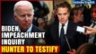 Hunter Biden Set to Testify in Impeachment Inquiry Against President Joe Biden | Oneindia News
