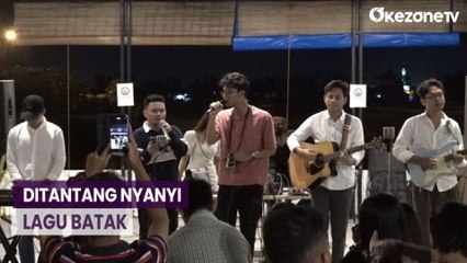 Momen Alam Ganjar Ditantang Nyanyi Lagu Batak hingga Mabar dengan Pemuda Medan