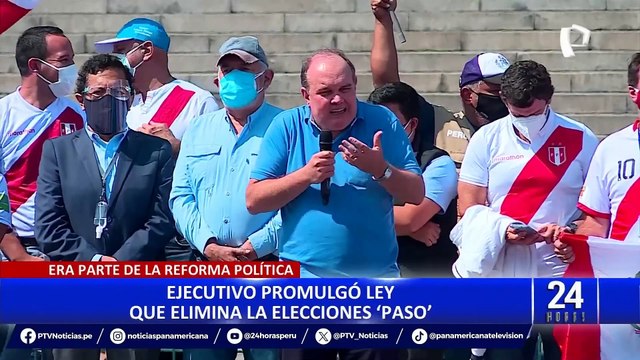 PASO: Ejecutivo promulgó ley que elimina elecciones Primarias Abiertas Simultáneas y Obligatorias
