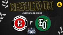 Resumen Leones del Escogido vs Estrellas orientales | 18 Ene  2023 | Round Robin Lidom