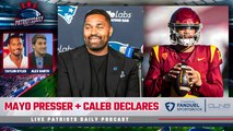 LIVE Patriots Daily: Jerod Mayo Press Conference Reaction   Caleb Williams to Bears? w/ Alex Barth