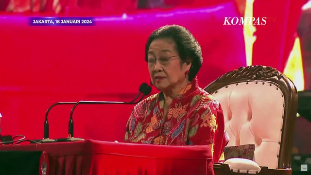 Di Acara Natal PDIP, Megawati Cerita Bertemu Paus Fransiskus dan Dipilih Jadi Juri Zayed Award