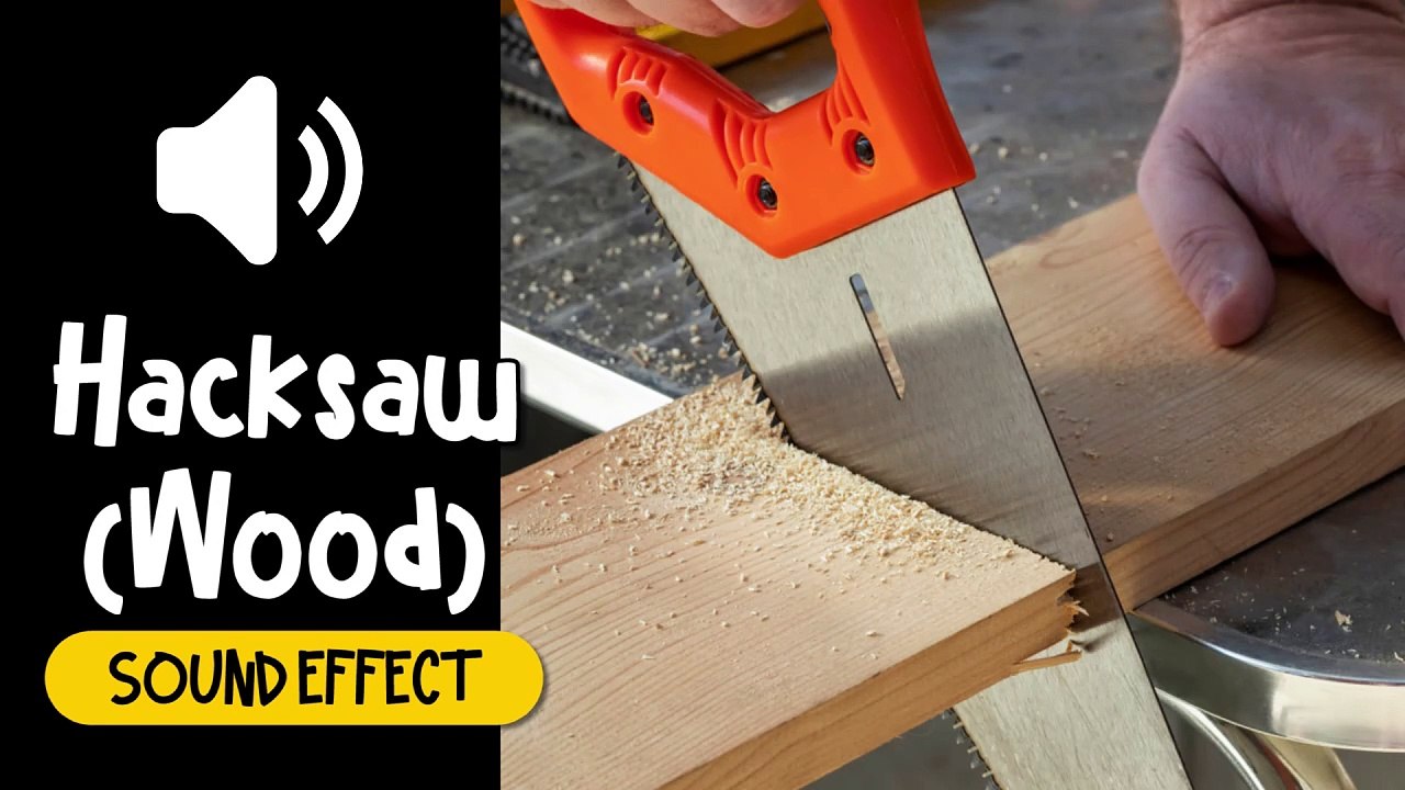 Hacksaw (Wood) Sound Effect