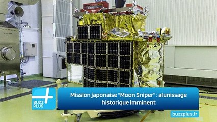 Mission japonaise "Moon Sniper" : alunissage historique imminent