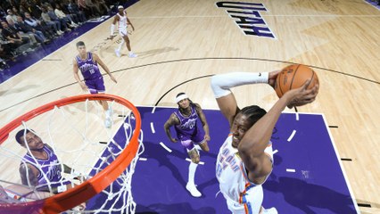 Jalen Williams' Amazing Dunk of the Night | January 18, 2024 🏀