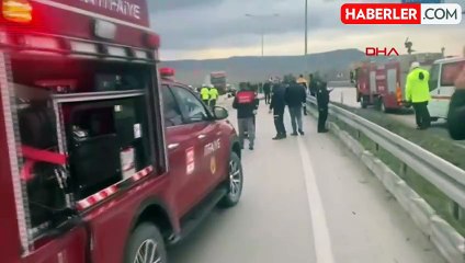 Amasya'da Kargo Minibüsü Kaza Yaptı: 1 Ölü