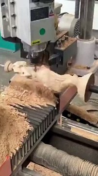 Sculpture sur bois en mode automatique