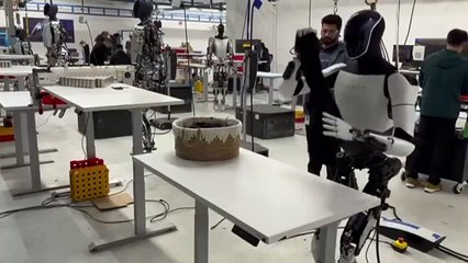 Le robot de Tesla Optimus plie un T-shirt... pas prêt de remplacer l'humain