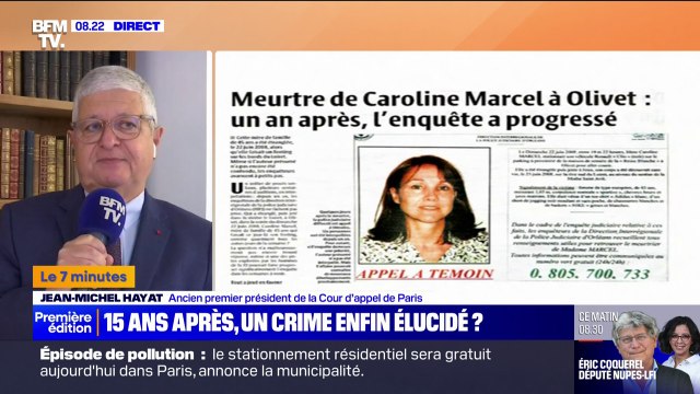 7 MINUTES POUR COMPRENDRE - Meurtre de Caroline Marcel: un cold case résolu 15 ans après?