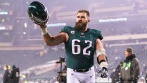 Jason Kelce Gifts Signed Jersey to McDonald's Worker