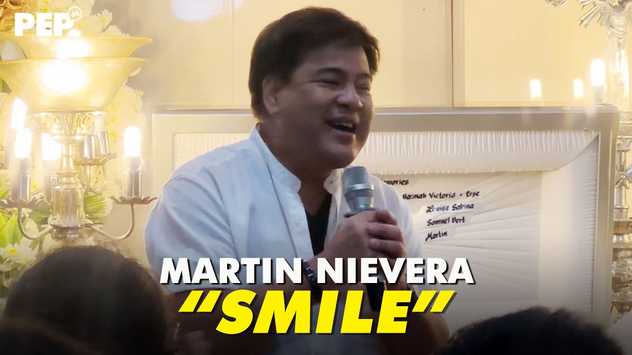 Martin Nievera performs "Smile" | PEP