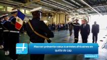 Macron présente vœux à armées africaines en quête de cap.