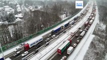 Maltempo: ondata di neve e freddo in Francia e Belgio