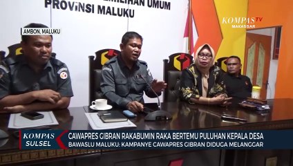 Cawapres Gibran Rakabumin Raka Bertemu Puluhan Kepala Desa
