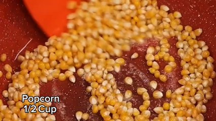 How to Make Caramel Popcorn recipe in just 3 minutes
