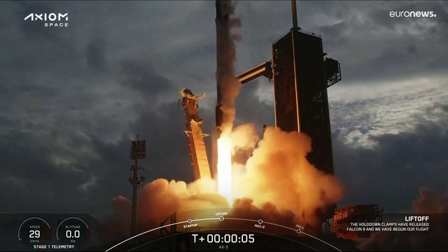 على متنها أول رائد فضاء تركي.. سبيس إكس تطلق ثالث رحلة خاصة إلى محطة الفضاء الدولية