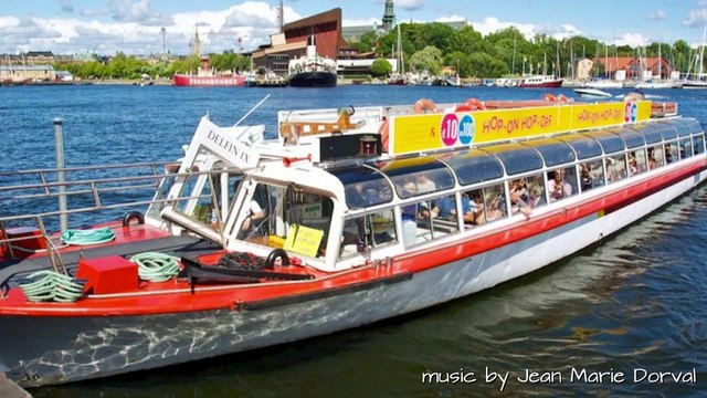 STOCKHOLM ❤️ Hop On Hop Off bus et bateau ❤️ bus and boat