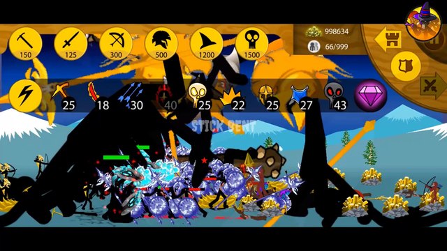 9999 GOLDEN SWORDWRATHS VS 9999 VAMP SWORDWRATH | STICK WAR LEGACY | STICK BENT