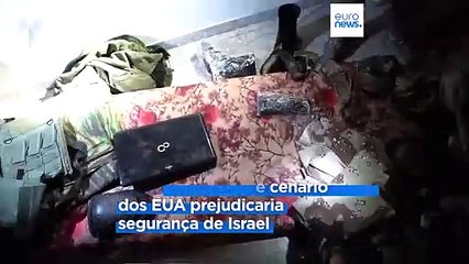 Netanyahu rejeita criação de um Estado palestiniano num cenário pós-guerra