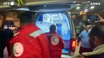Gaza, i feriti arrivano all'ospedale Nasser di Khan Yunis