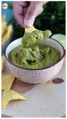 Guacamole de petits pois et citron vert