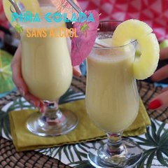 Piña colada sans alcool rapide