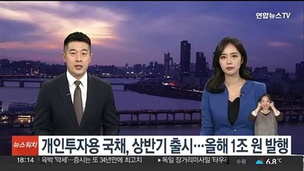 개인투자용 국채, 상반기 출시…올해 1조원 발행