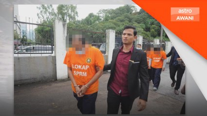 Tiga lelaki direman tujuh hari