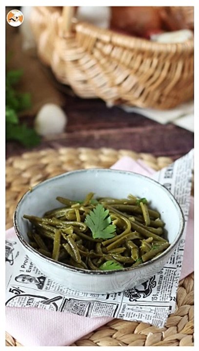 Wie kocht man grüne bohnen in der pfanne?