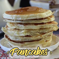 Pancakes americanas mega esponjosas, tortitas