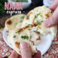 Cheese naan in padella - ricetta veloce