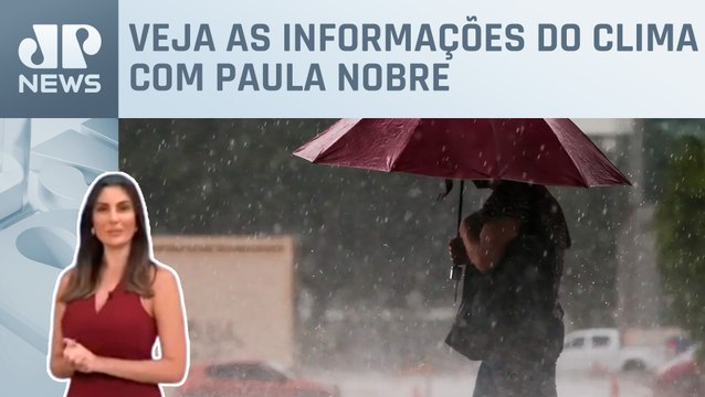 Chuvas volumosas atingem Sudeste neste final de semana | Previsão do Tempo