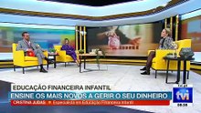 Reportagem "Educação  Financeira Infantil" - 19 Janeiro 2024 Jornal da manha TVI