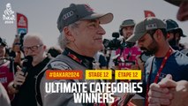 Ultimate category winners - Stage 12 - #Dakar2024