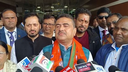 দুর্নীতিগ্রস্ত মুখ্যমন্ত্রীকে রক্ষা করেছেন ডিজিপি রাজীব কুমার: শুভেন্দু অধিকারী