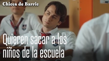 Quieren sacar a los niños de la escuela