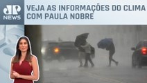 Defesa Civil alerta para volumes expressivos de chuva em São Paulo | Previsão do Tempo