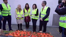 Ayuso visita la plataforma de Covirán en Coslada en su décimo aniversario