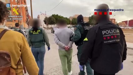 Espectacular operación en Cataluña contra un grupo criminal que robaba bancos