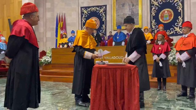 Josep Borrell recibe el doctorado honoris causa, este viernes en la Universidad de Valladolid.