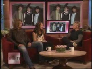 Miley and Billy Ray Cyrus on Ellen (full interview)