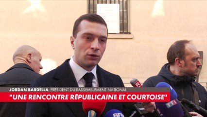 Jordan Bardella : «Nous sommes venus représenter cette France qui ne souhaite plus prendre sa part en matière d’immigration»