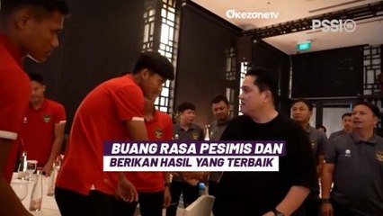 Jelang Lawan Vietnam, Erick Thohir Sampaikan Pesan Penting untuk Bakar Semangat Pemain Timnas Indonesia