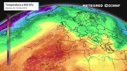 Se acerca una dorsal anticiclónica de récord a España