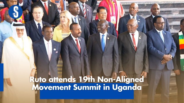 Ruto attends 19th Non-Aligned Movement Summit in Uganda