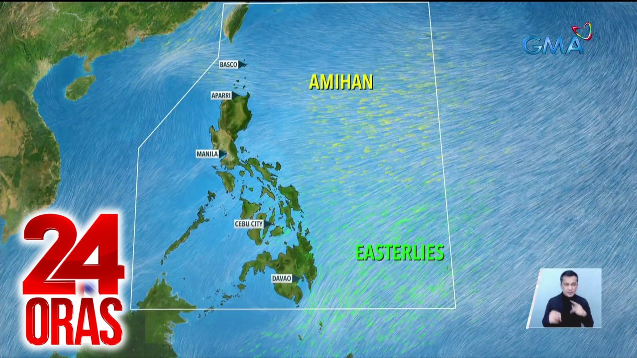 Malamig na panahon nararanasan sa malaking bahagi ng Luzon at Visayas dahil sa Amihan | 24 Oras