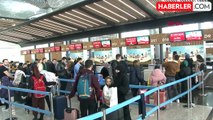 İstanbul Havalimanı'nda Yarıyıl Tatili Yoğunluğu