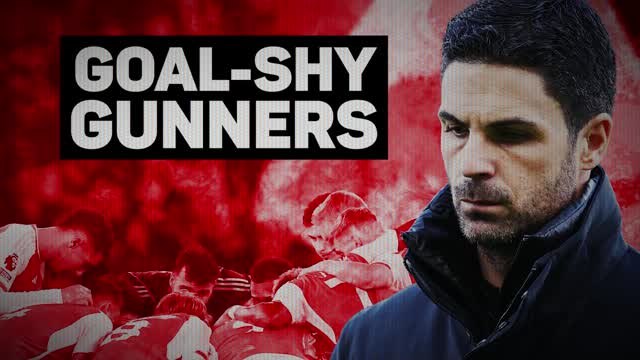 Goal-shy Gunners: are Arsenal in trouble?